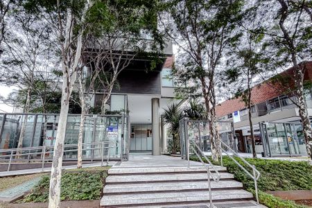 Studio para alugar com 50m², 1 quarto e 1 vagaFachada - Plaquinha