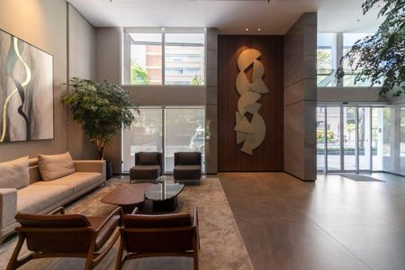 Apartamento à venda com 60m², 1 quarto e 1 vagaHall