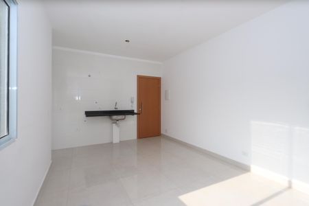 Sala e Cozinha de apartamento à venda com 2 quartos, 58m² em Vila Alpina, São Paulo