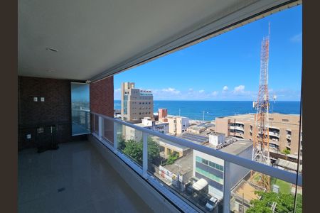 Vista da Varanda de apartamento para alugar com 1 quarto, 54m² em Pituba, Salvador