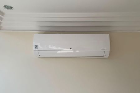 Ar condicionado da Sala de apartamento para alugar com 2 quartos, 200m² em Aparecida, Santos