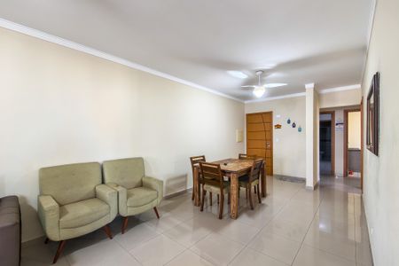 Sala de apartamento para alugar com 3 quartos, 120m² em Aviação, Praia Grande