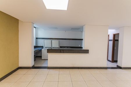 Apartamento para alugar com 65m², 2 quartos e 1 vagaÁrea comum - Cozinha do Salão de festas