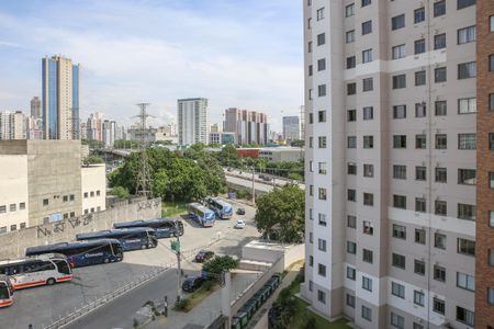 Vista do Quarto de apartamento para alugar com 1 quarto, 35m² em Várzea da Barra Funda, São Paulo