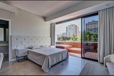 Apartamento para alugar com 57m², 1 quarto e 2 vagasSala/Quarto