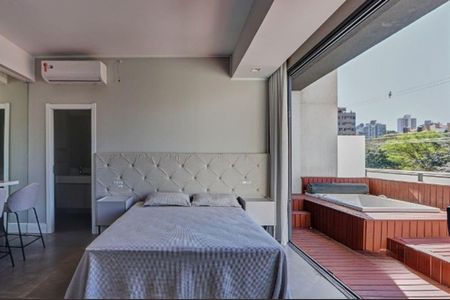 Apartamento para alugar com 57m², 1 quarto e 2 vagasSala/Quarto