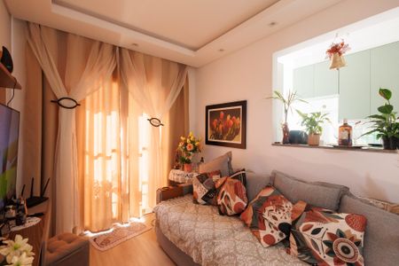 Sala de apartamento para alugar com 2 quartos, 62m² em Barranco, Taubaté
