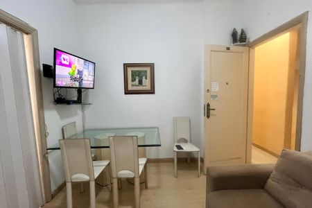 Sala de apartamento para alugar com 1 quarto, 40m² em Copacabana, Rio de Janeiro