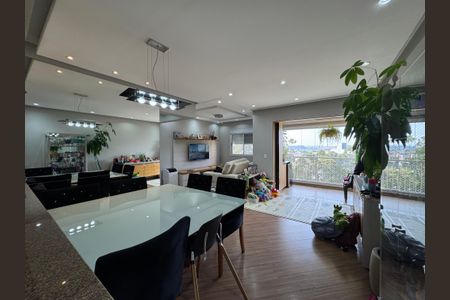 Sala de apartamento à venda com 2 quartos, 78m² em Vila Pirajussara, Osasco