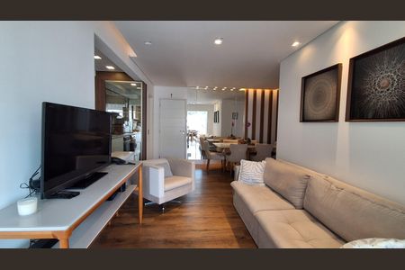 Sala  de apartamento à venda com 3 quartos, 96m² em Jardim Chácara Inglesa, São Bernardo do Campo