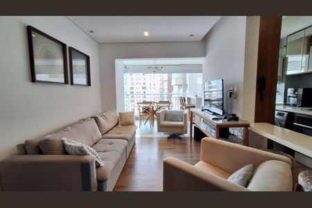 Sala  de apartamento à venda com 3 quartos, 96m² em Jardim Chácara Inglesa, São Bernardo do Campo