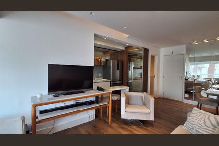 Sala  de apartamento à venda com 3 quartos, 96m² em Jardim Chácara Inglesa, São Bernardo do Campo
