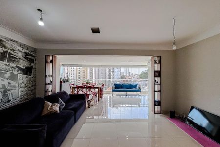 Sala de apartamento para alugar com 3 quartos, 122m² em Vila Regente Feijó, São Paulo