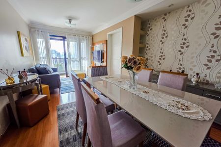 Sala de apartamento à venda com 2 quartos, 90m² em Vila Guiomar, Santo André