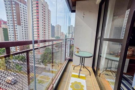 Varanda  de apartamento à venda com 2 quartos, 90m² em Vila Guiomar, Santo André
