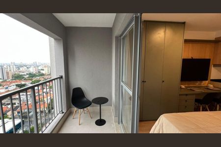 Apartamento para alugar com 28m², 1 quarto e sem vagaVaranda