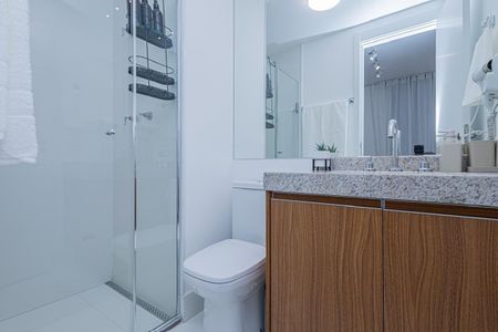Apartamento à venda com 26m², 1 quarto e sem vaga Apartamento à venda com 26m², 1 quarto e sem vagaBanheiro