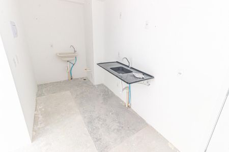 Apartamento à venda com 39m², 2 quartos e 1 vaga Apartamento à venda com 39m², 2 quartos e 1 vagaCozinha e Área de Serviço