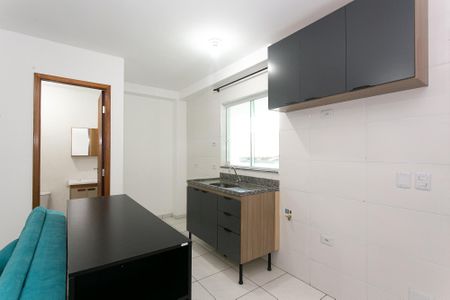 Cozinha de apartamento para alugar com 1 quarto, 30m² em Penha de França, São Paulo