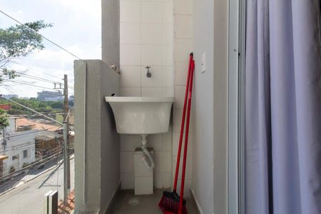 Studio para alugar com 28m², 1 quarto e sem vagaVaranda e área de serviço