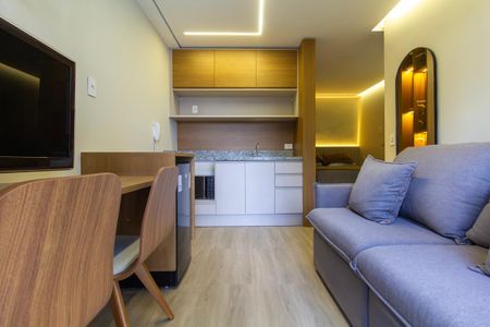 Studio para alugar com 28m², 1 quarto e sem vagaStudio