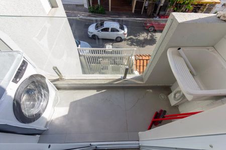 Studio para alugar com 28m², 1 quarto e sem vagaVaranda e área de serviço