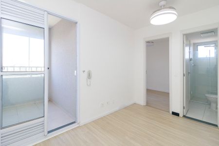 Sala - Cozinha de apartamento para alugar com 1 quarto, 31m² em Jardim Aeroporto, São Paulo