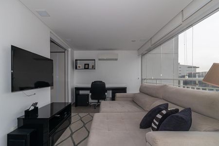Sala de apartamento para alugar com 1 quarto, 54m² em Vila Nova Conceição, São Paulo