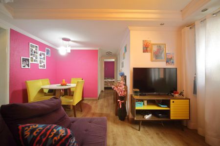 Sala de apartamento à venda com 3 quartos, 78m² em Demarchi, São Bernardo do Campo