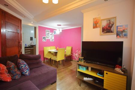 Sala de apartamento à venda com 3 quartos, 78m² em Demarchi, São Bernardo do Campo