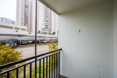 Varanda da sala de apartamento para alugar com 2 quartos, 64m² em Jardim, Santo André