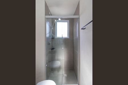 Banheiro da Suíte de apartamento para alugar com 1 quarto, 26m² em Barra Funda, São Paulo