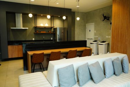 Studio para alugar com 29m², 1 quarto e sem vagaÁrea comum - Salão de festas