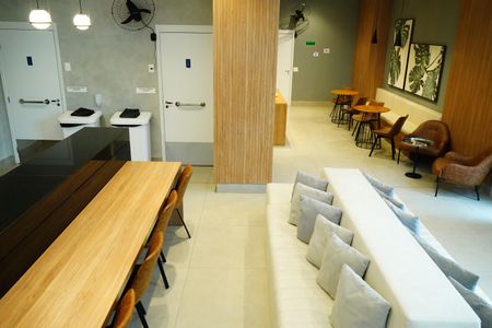 Studio para alugar com 29m², 1 quarto e sem vagaÁrea comum - Salão de festas
