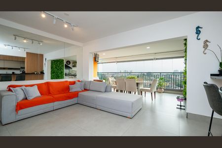 Sala de apartamento para alugar com 3 quartos, 115m² em Jardim Prudência, São Paulo