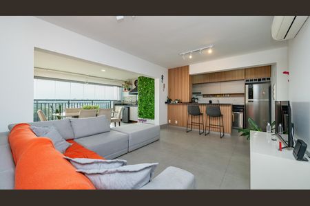 Sala de apartamento para alugar com 3 quartos, 115m² em Jardim Prudência, São Paulo