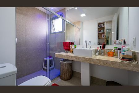 Apartamento para alugar com 115m², 3 quartos e 2 vagasBanheiro da Suíte 1