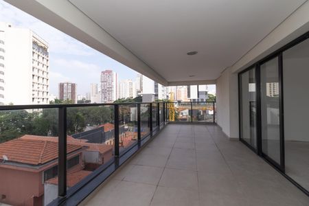 Varanda da Sala de apartamento à venda com 3 quartos, 151m² em Água Branca, São Paulo