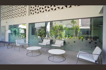 Apartamento para alugar com 25m², 1 quarto e sem vagaHall externo 