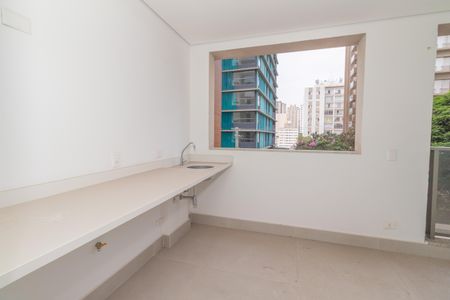 Varanda da Sala de apartamento à venda com 4 quartos, 222m² em Perdizes, São Paulo