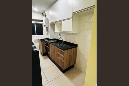 Cozinha de apartamento para alugar com 2 quartos, 42m² em Jardim Adelfiore, São Paulo
