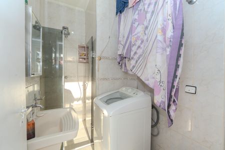 Banheiro de kitnet/studio para alugar com 1 quarto, 37m² em Centro Histórico de São Paulo, São Paulo