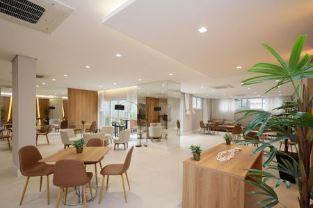 Apartamento à venda com 30m², 1 quarto e sem vaga Apartamento à venda com 30m², 1 quarto e sem vagaÁrea comum - Salão de festas