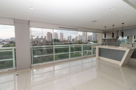 Varanda da Sala de apartamento para alugar com 4 quartos, 210m² em Vila Leopoldina, São Paulo