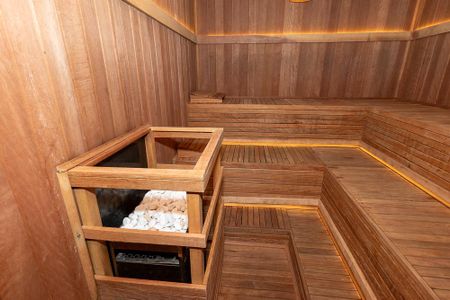Apartamento para alugar com 210m², 4 quartos e 3 vagasÁrea Comum - Saunas