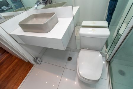 Apartamento para alugar com 210m², 4 quartos e 3 vagasBanheiro da Suíte 2