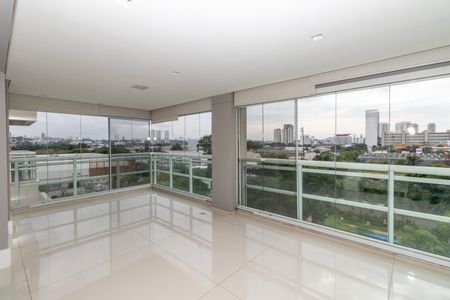 Varanda da Sala de apartamento para alugar com 4 quartos, 210m² em Vila Leopoldina, São Paulo