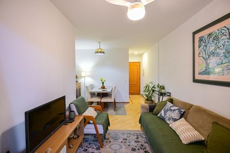 Sala de apartamento à venda com 2 quartos, 58m² em Vila Andrade, São Paulo