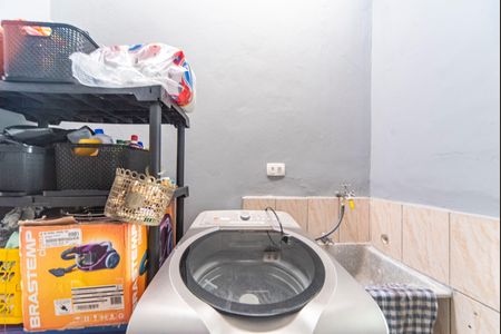 Área de Serviço de casa para alugar com 3 quartos, 150m² em Campestre, Santo André