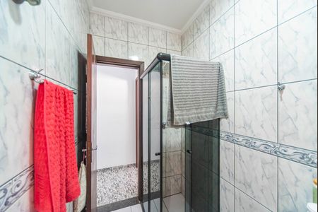 Banheiro Social de casa para alugar com 3 quartos, 150m² em Campestre, Santo André